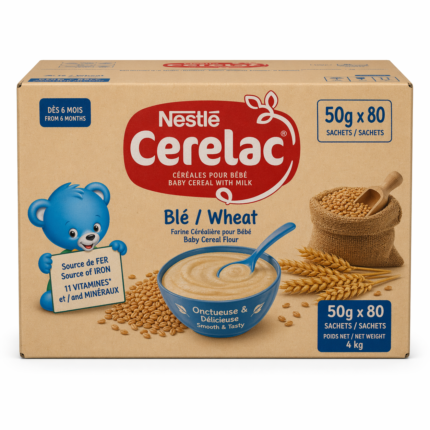Farin. Cér. Cerelac Blé 50g x80