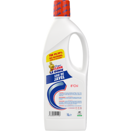 Eau de Javel 8° Super Clean 1L x12