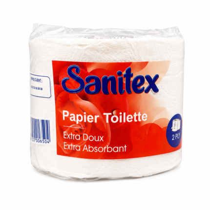 Papier Hygiénique Sanitex Individuel 1 Rlx x30