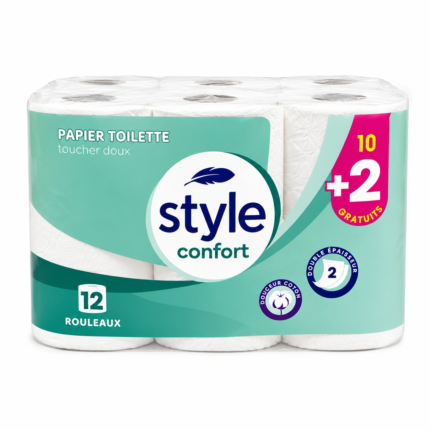 Papier Higyienique Style Confort 12 rlx x4