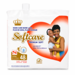 Couches Softcare Premium 3-8kg PM S/S 15pcs x12