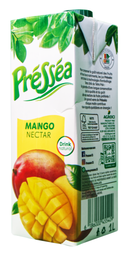 Jus Pressea Nectar Mangue 1L x12